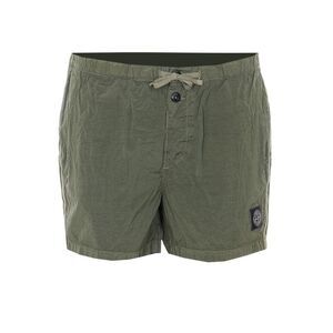 Stone Island Men Brushed Nylon Logo Swimwear